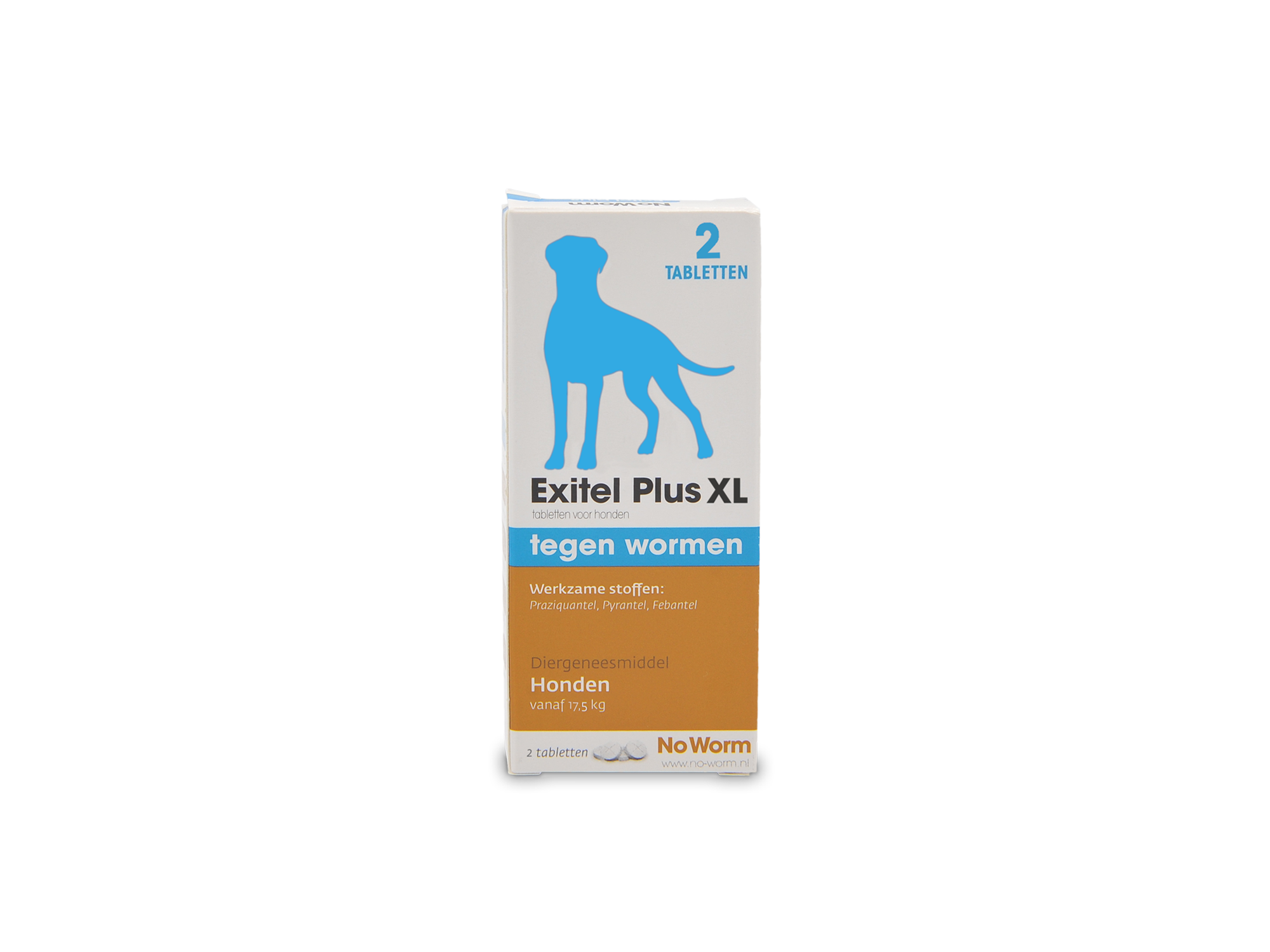 No Worm Exitel Plus XL voor honden