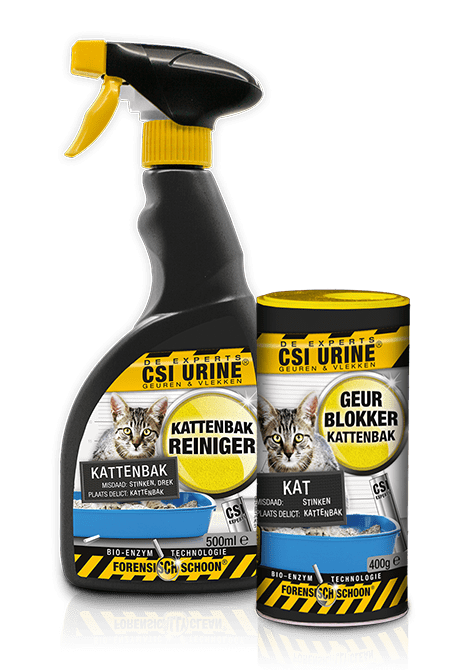 CSI Urine Kattenbakreiniger en Kattenbakgranules - Emax.nl