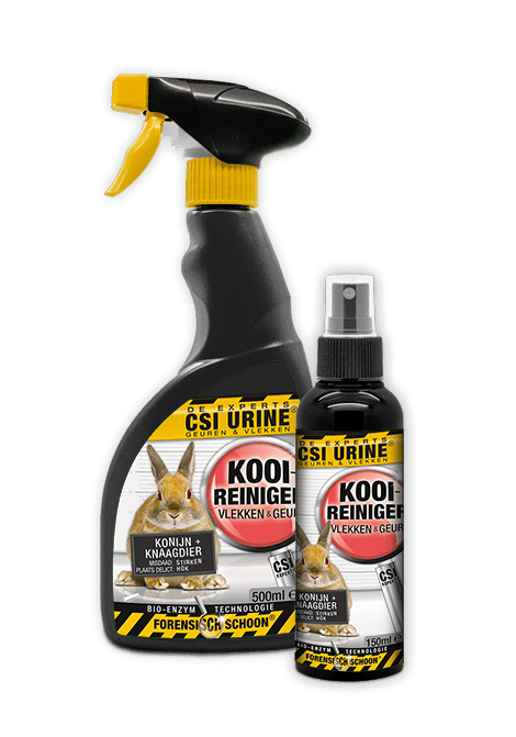 CSI Urine Kooireiniger spray konijn / knaagdieren 500ml 150ml - emax.nl