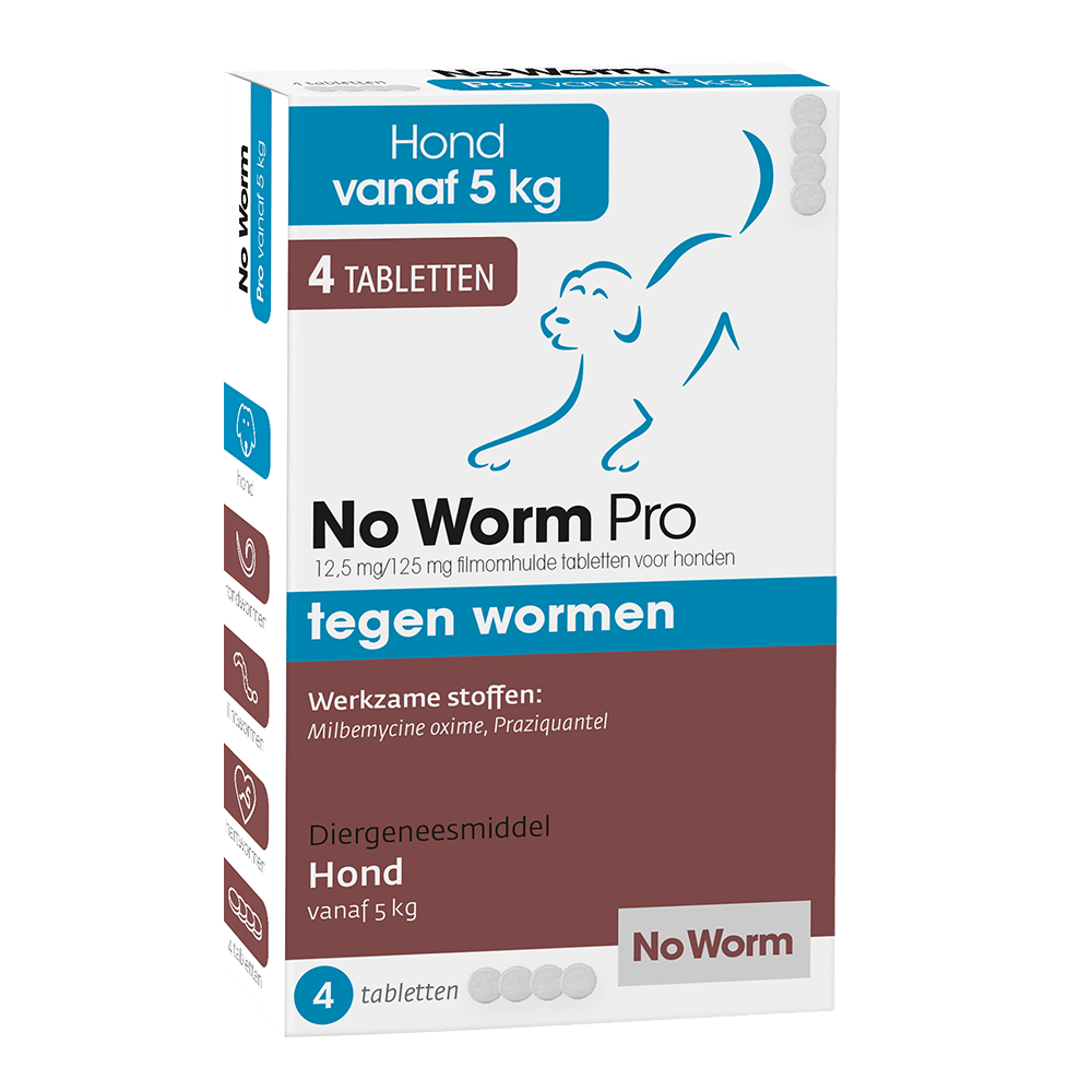 No Worm Pro, ontworming voor honden - Emax.nl