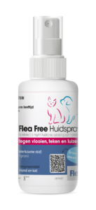 Flea Free Huidspray 100ml voor hond en kat - emax.nl