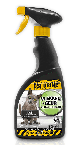 CSI Urine vlek- en geurverwijderaar kat 500ml - emax.nl