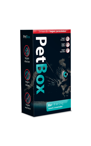PetBox beschermt jouw kat tot 3 maanden tegen vlooien, teken en wormen - Emax.nl