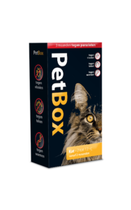 PetBox beschermt jouw kat tot 3 maanden tegen vlooien, teken en wormen - Emax.nl