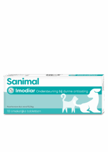 Sanimal Imodiar, tabletten tegen dunne ontlasting bij honden en katten