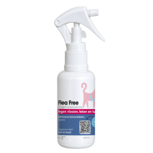 Flea Free Huidspray voor hond en kat - Emax.nl