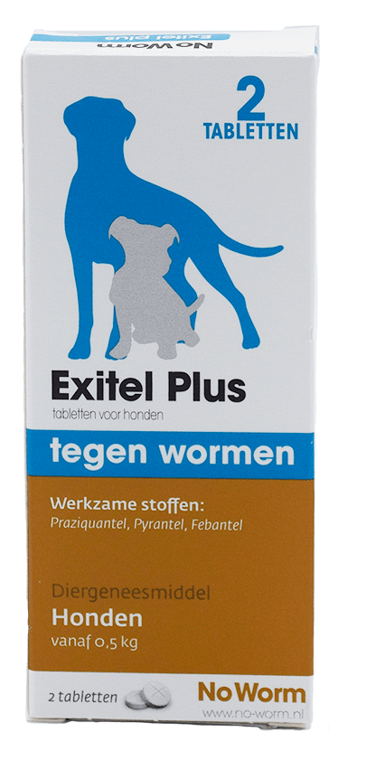 No Worm Exitel, ontworming voor honden - Emax.nl