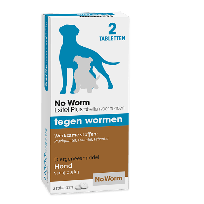 No Worm Exitel, ontworming voor honden - Emax.nl