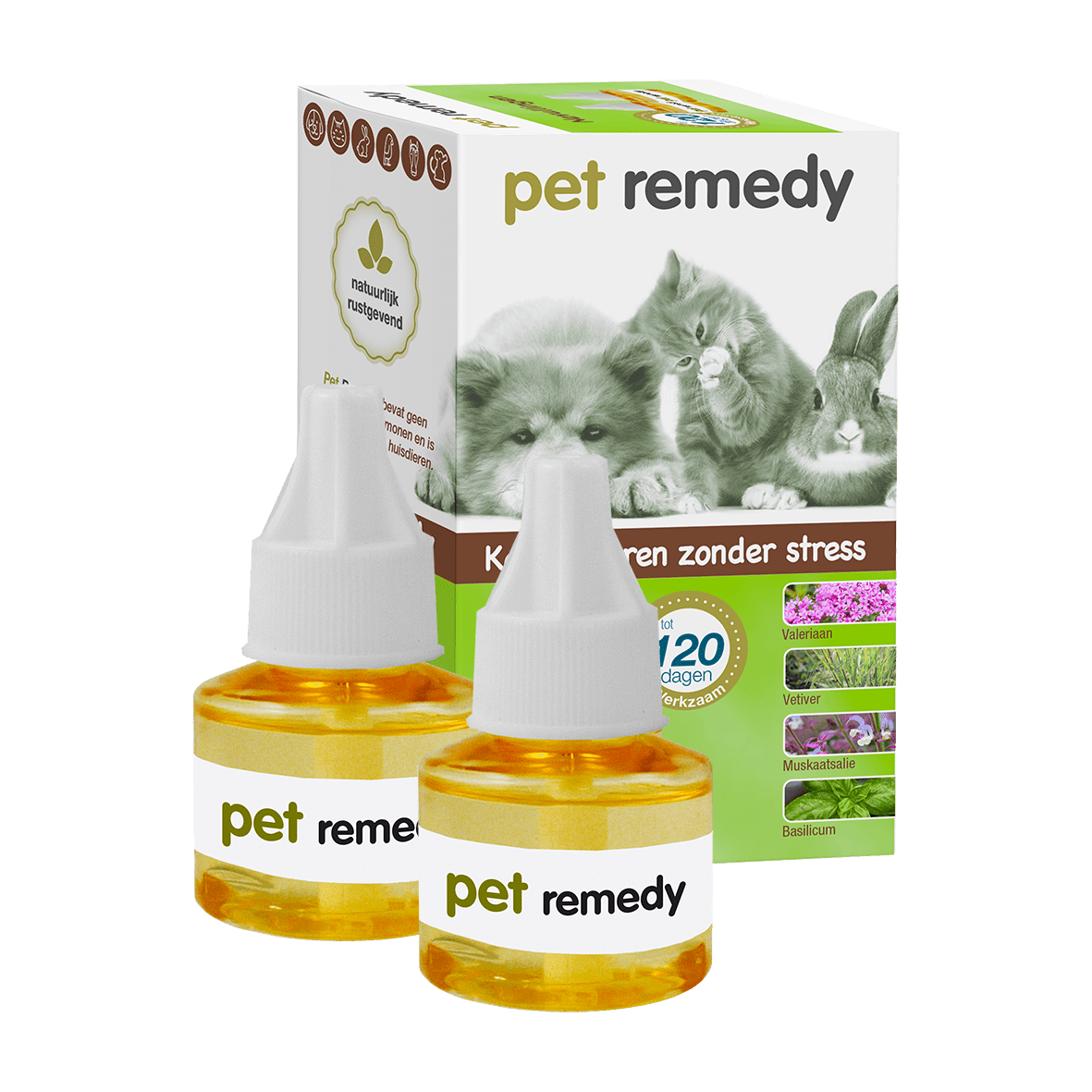 Pet Remedy startset met verdamper, tegen stress bij huisdieren - Emax.nl