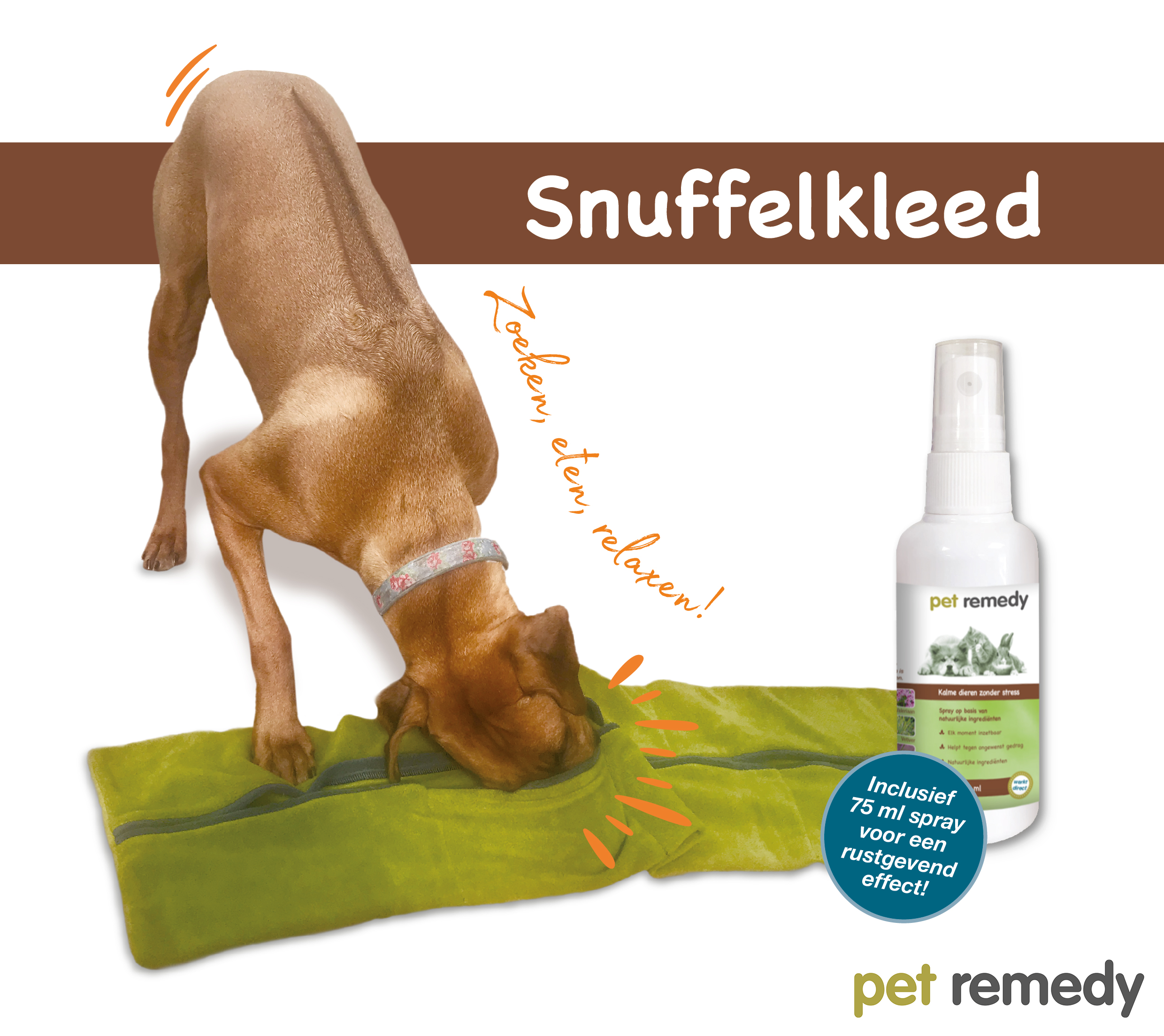 Pet Remedy Snuffelkleed voor honden - Emax.nl