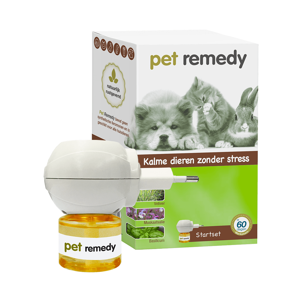 Pet Remedy Startset met plug-in verdamper - Emax.nl