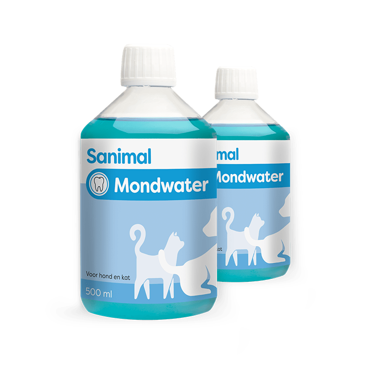 Sanimal Mondwater voor hond, kat - Emax.nl