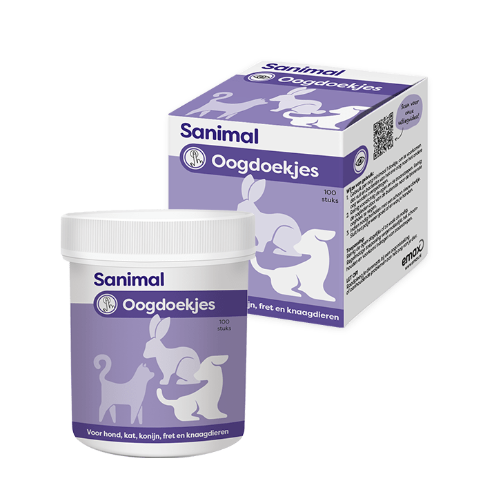 Sanimal Oogdoekjes - Emax.nl