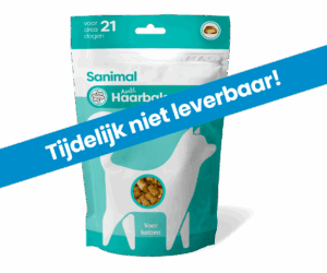 Sanimal anti-Haarbalsnacks voor katten - Emax.nl