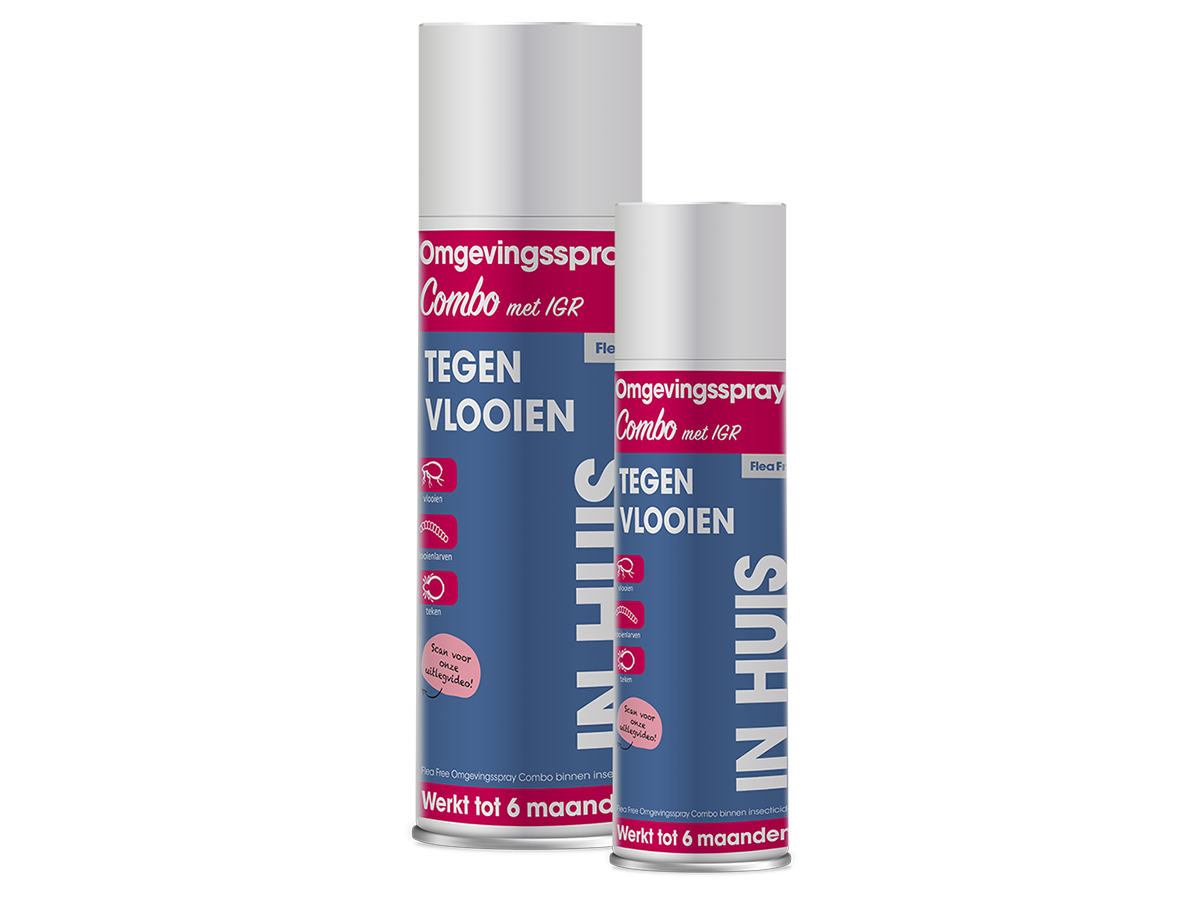 Flea Free Omgevingsspray Combo met IGR - Emax.nl