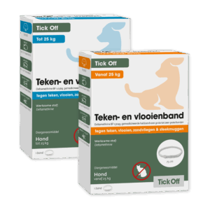 Tick Off Vlooien- en tekenband voor honden