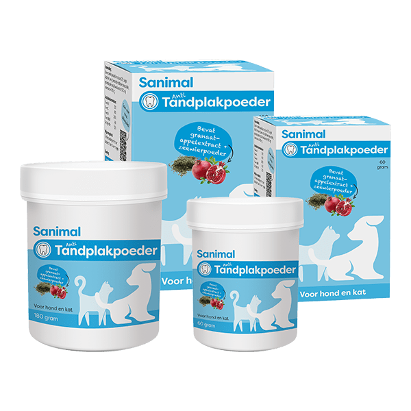 Sanimal anti-Tandplakpoeder, van Emax