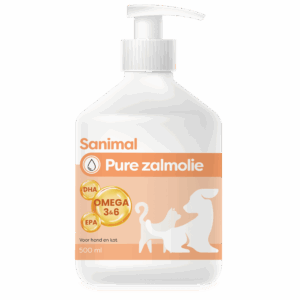 Sanimal Zalmolie voor honden en katten