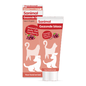 Sanimal Gezonde Blaas pasta voor honden en katten - www.emax.nl