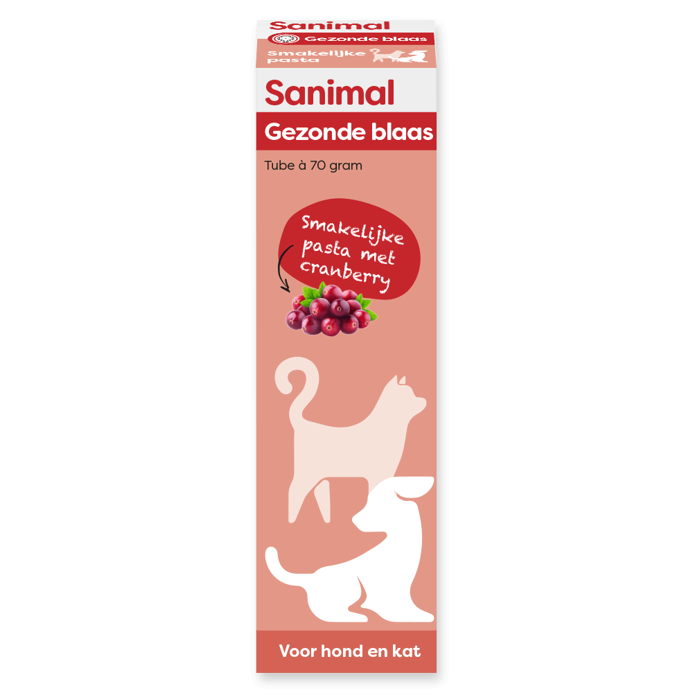 Sanimal Gezonde Blaas pasta voor honden en katten - www.emax.nl