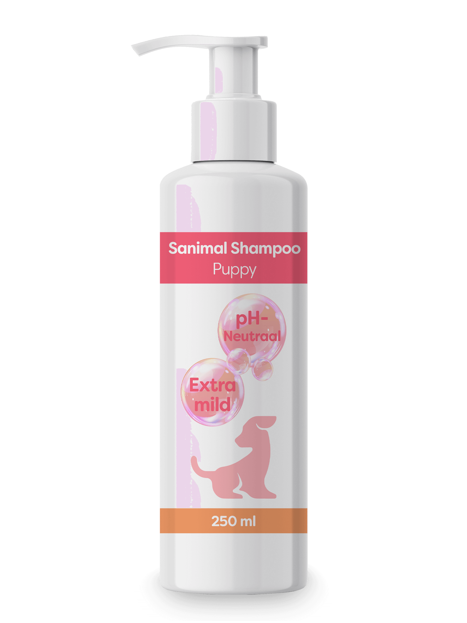 Sanimal Puppy Shampoo is extra mild voor puppy’s en verzorgt de beschermende huidbarrière. www.emax.nl