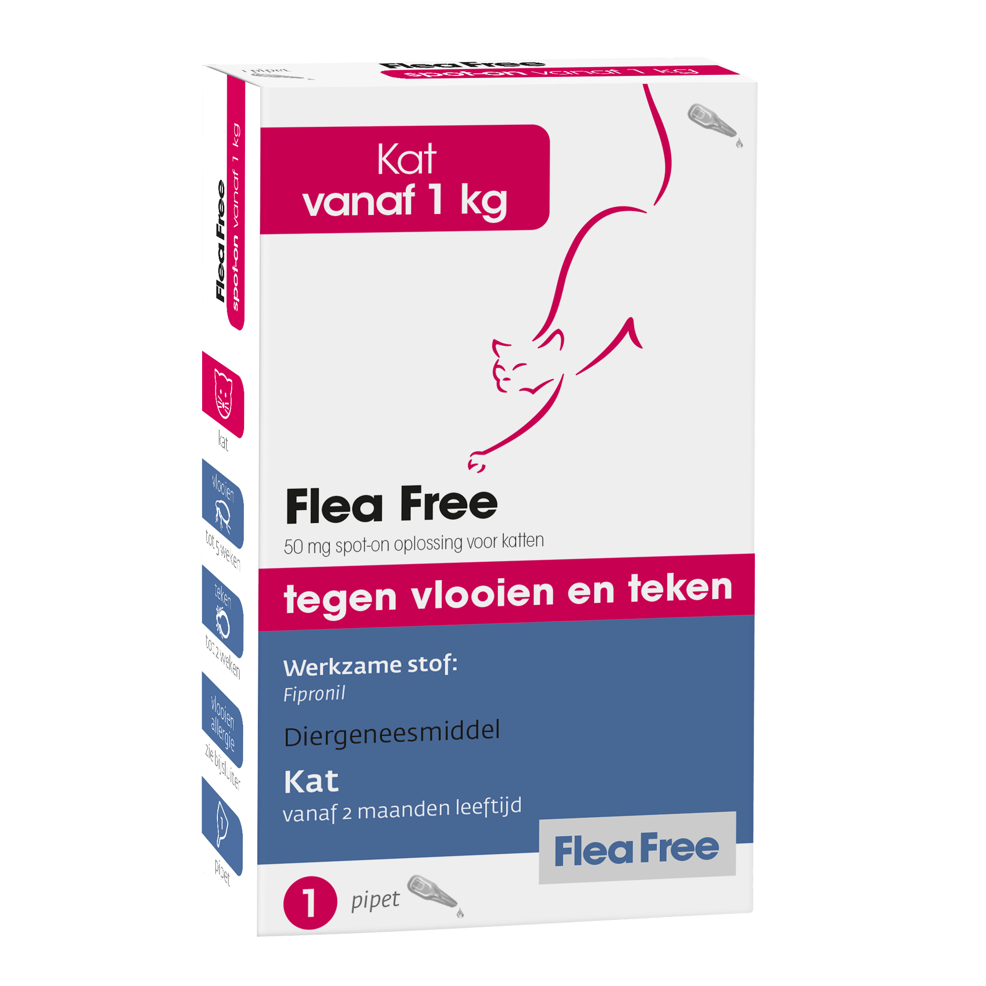 Flea Free spot-on kat 1 pipet