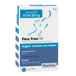 Flea Free spot-on hond 1 pipet van Emax