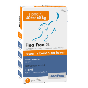 Flea Free spot-on hond 1 pipet van Emax