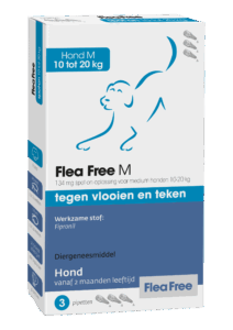 Flea Free spot-on hond 3 pipetten van Emax
