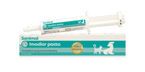 Sanimal Imodiar Pasta, tegen dunne ontlasting bij honden en katten